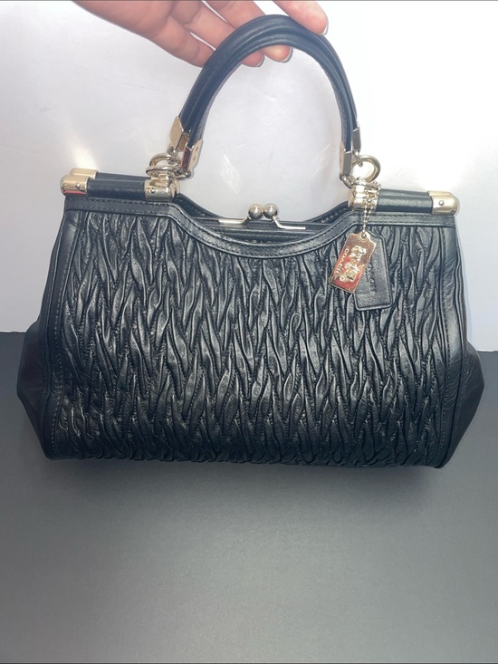 Coach Handbags - Coach ‘Madison Carrie’ Gathered Twist Satchel